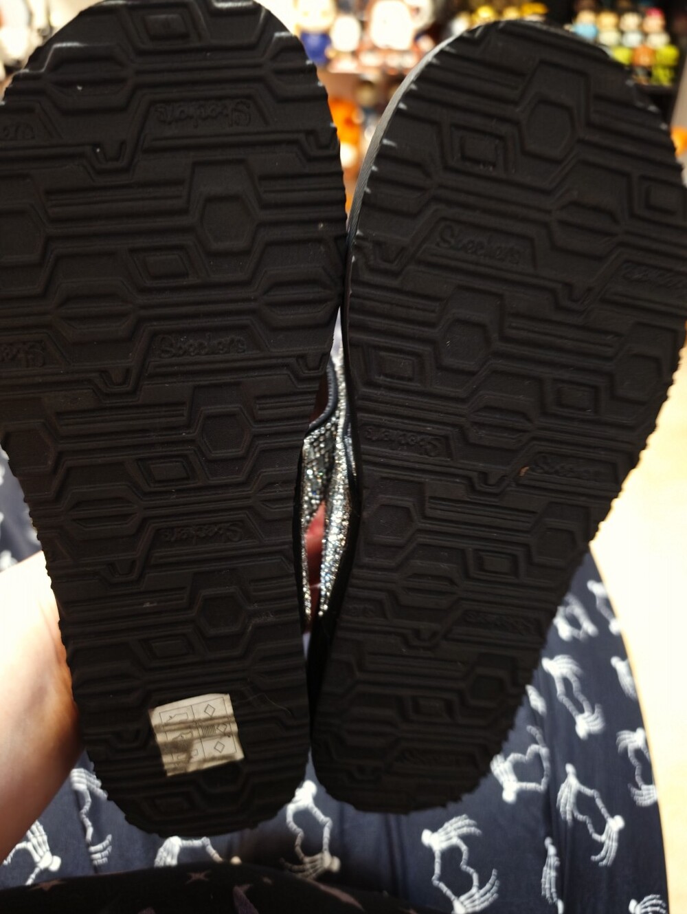 Rhinestone Skechers Sandals - Picture 3 of 5